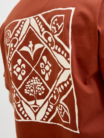 T-Shirt 'JORPAROS EASTER' JACK & JONES en marron
