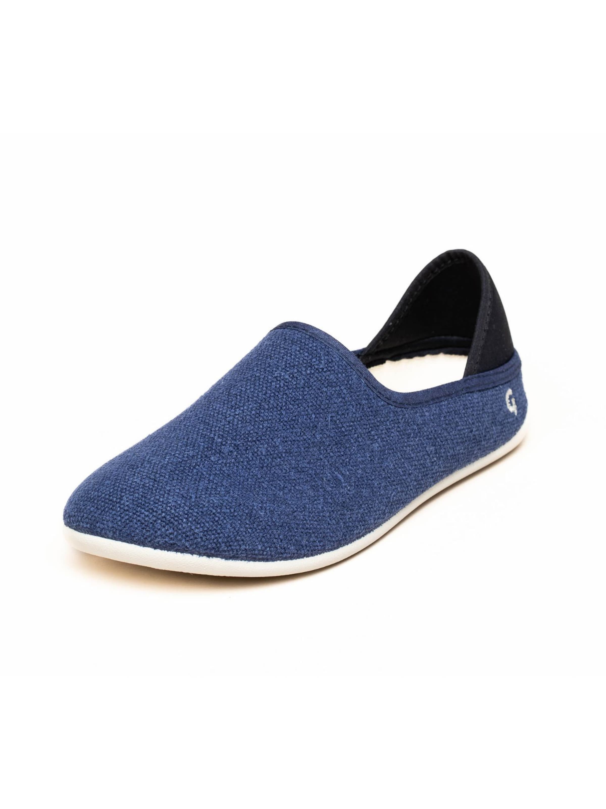 Gottstein Espadrilles 'Espadrille Linen Slip-On'‌‌‌‌‌‌‌ in Blau: Vorderseite