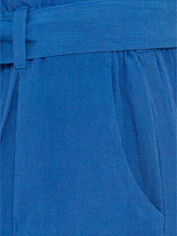 LASCANA Loose fit Pleated Pants in Blue
