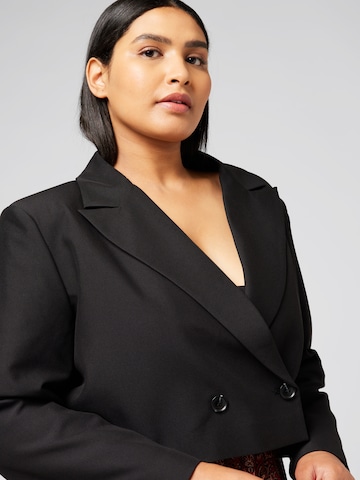 Guido Maria Kretschmer Curvy Blazer 'Silvia' in Black