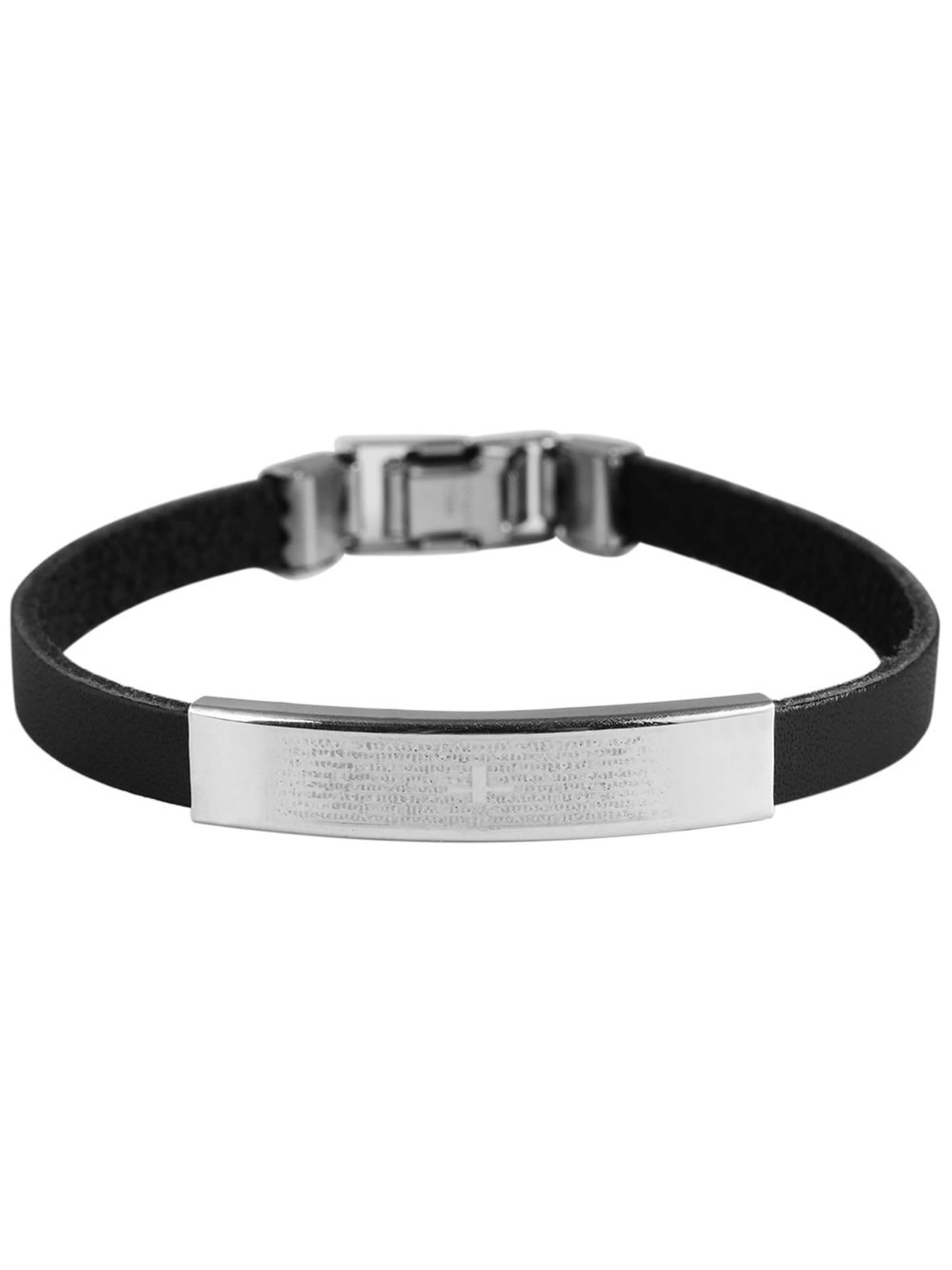 Akzent Bracelet 'Georgio, langlebig' in Black: front