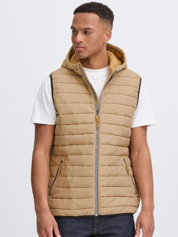 Gilet 'BHEdmar' BLEND en beige : devant