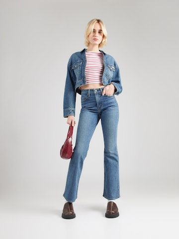LEVI'S ® Flared Jeans '726' i blå