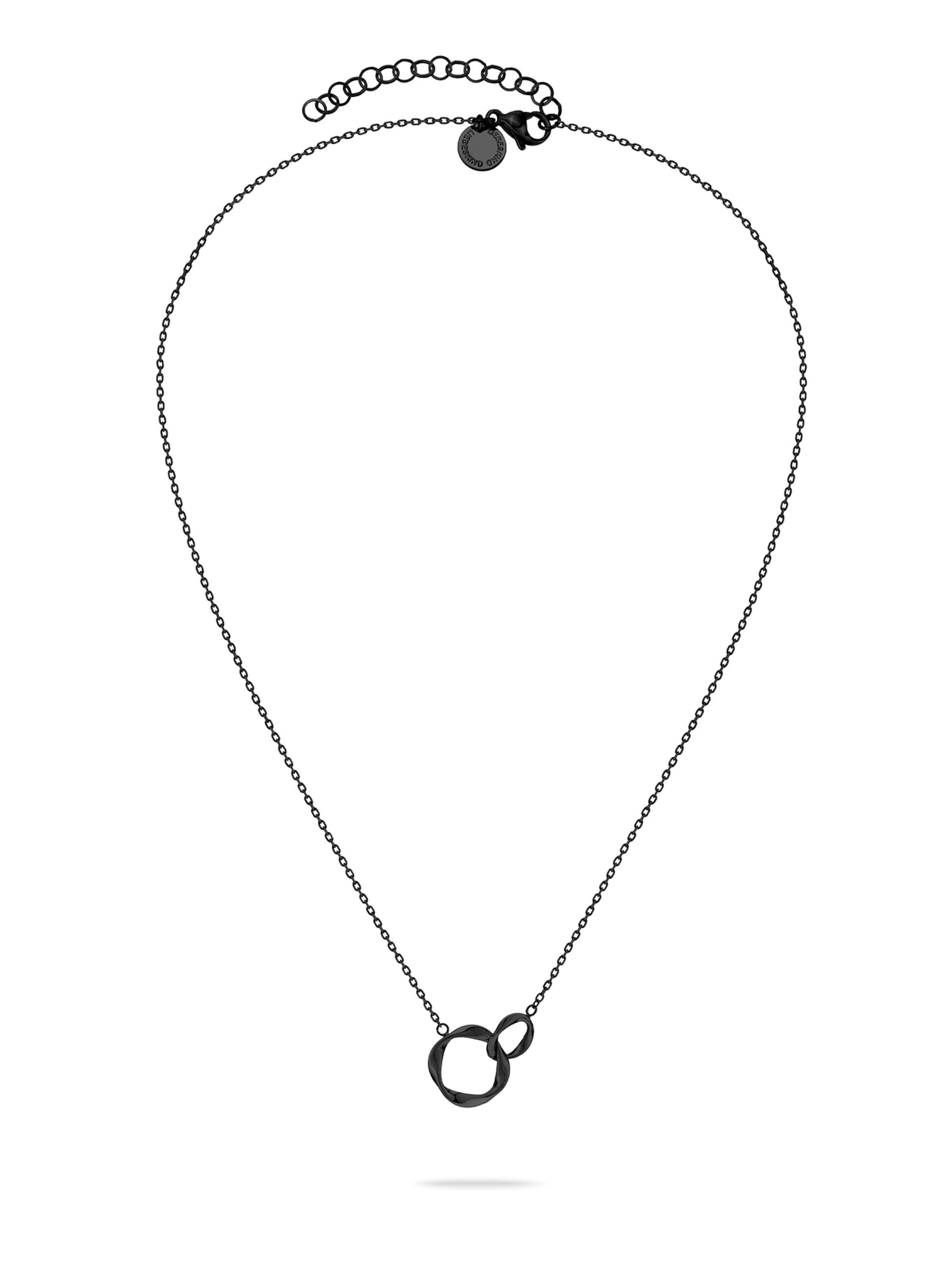Liebeskind Berlin Kette in Schwarz: Vorderseite