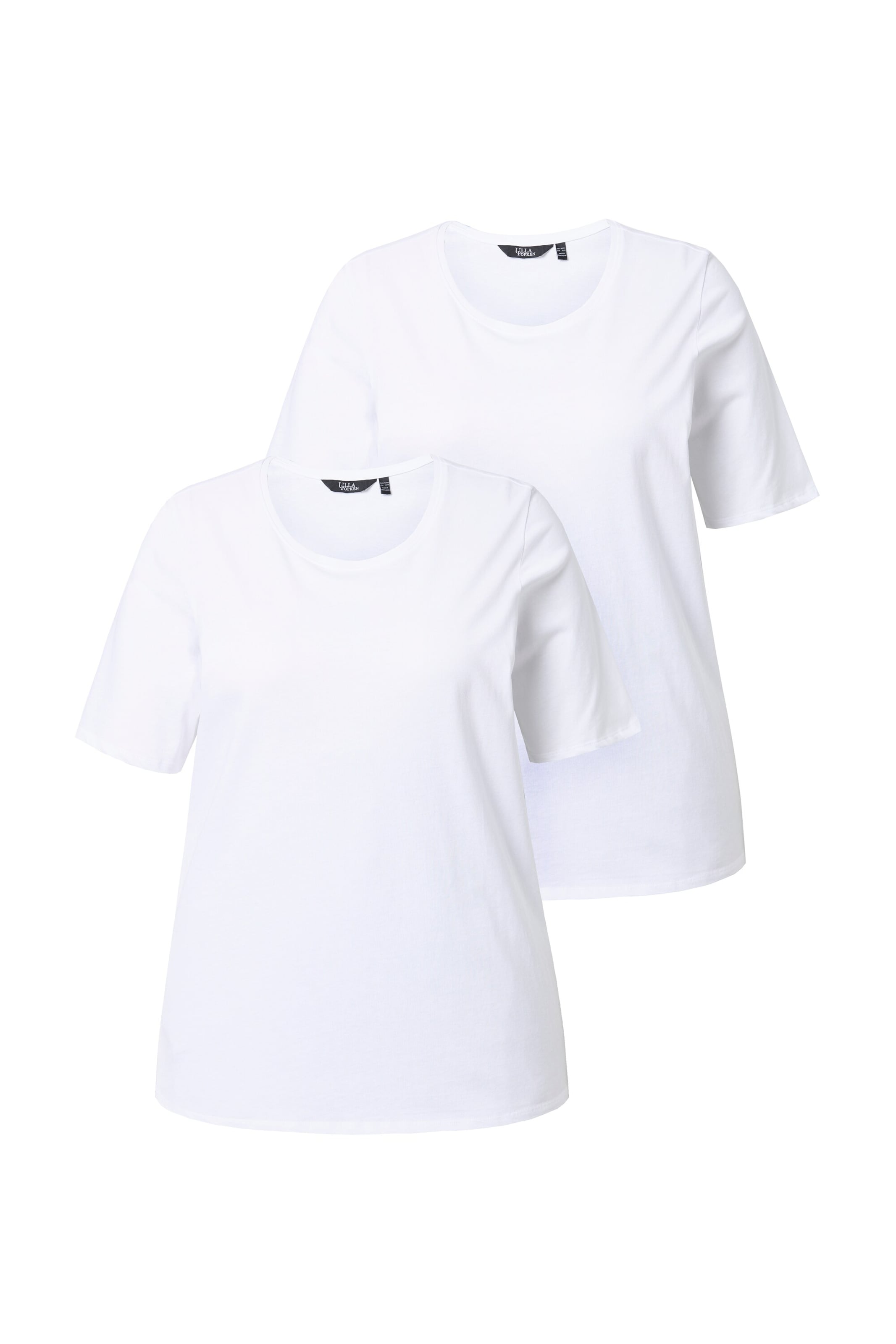 Ulla Popken Shirt in Weiß: Vorderseite