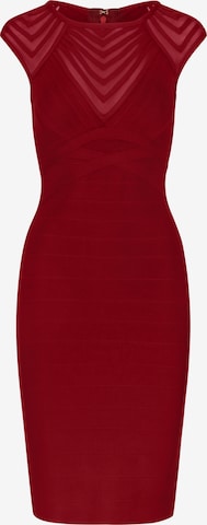Kraimod - Vestido en rojo: frente