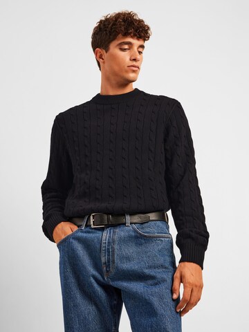 Pull-over 'SLHRYAN' SELECTED en noir