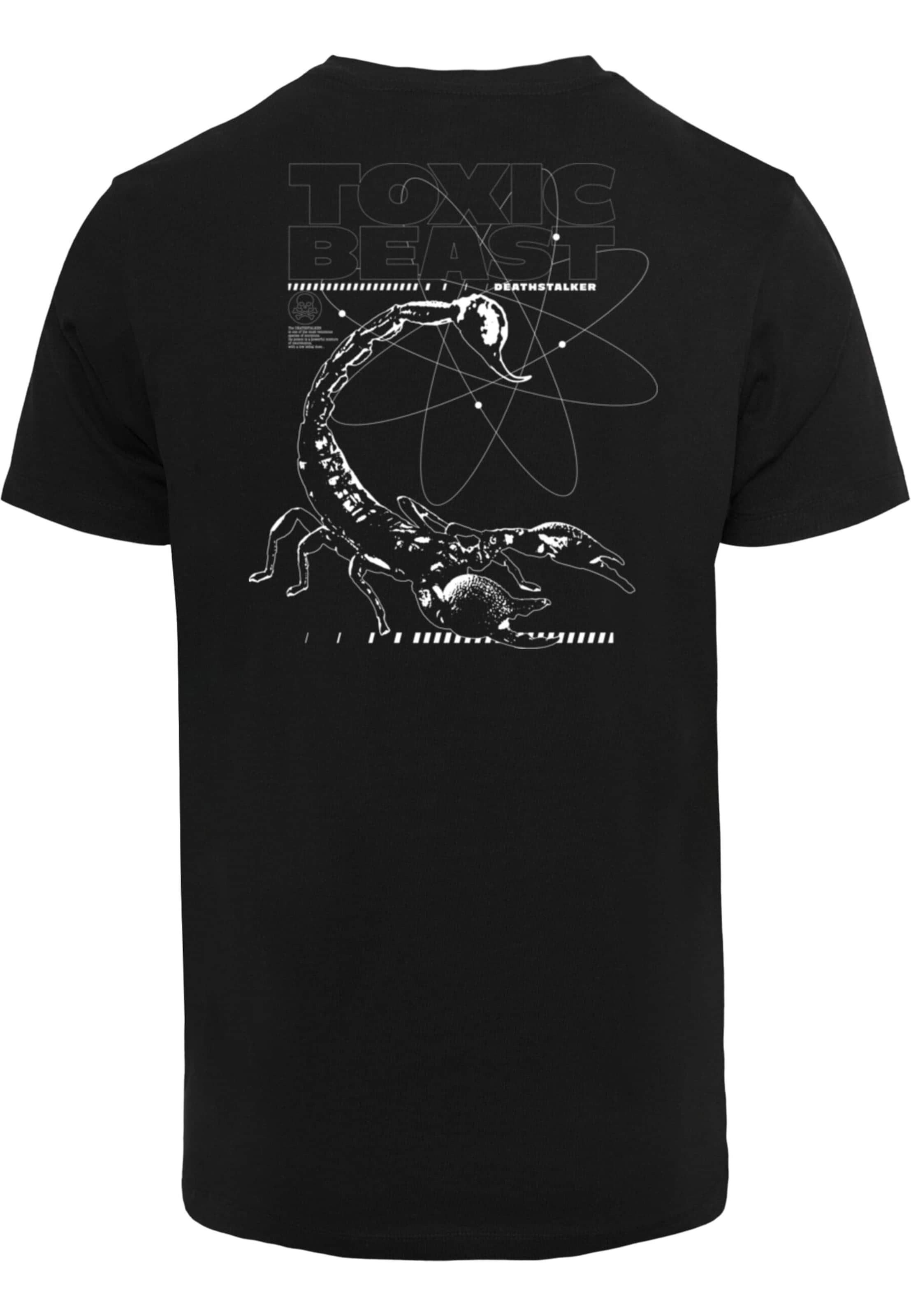 Mister Tee Μπλουζάκι 'Toxic Beast' σε μαύρο