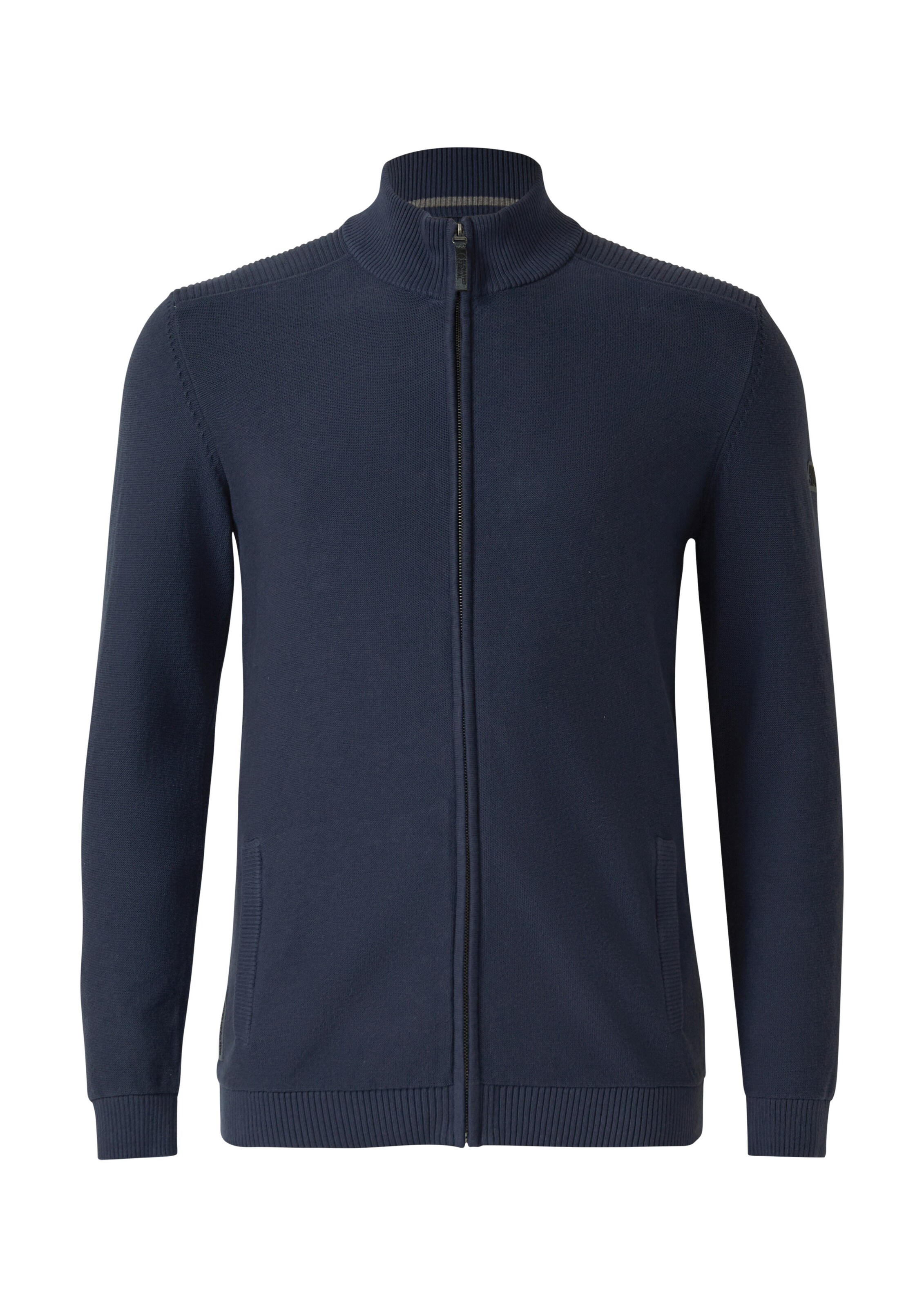 s.Oliver Strickjacke in dunkelblau, Produktansicht