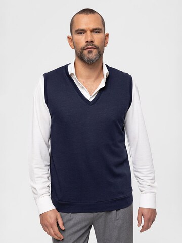 Antioch Vest in Blue: front