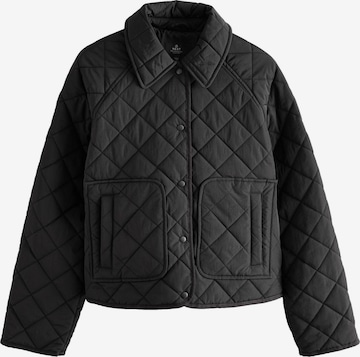 Next Välikausitakki värissä musta: etupuoli