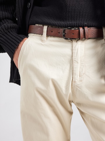 INDICODE JEANS Slimfit Chinohousut 'Gower' värissä harmaa