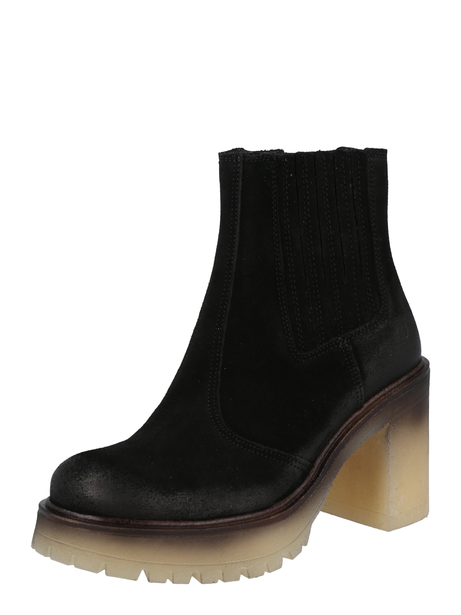 PROMO u5TwO FELMINI Boots chelsea Combi in Nero PROMO u5TwO FELMINI Boots chelsea Combi in Nero