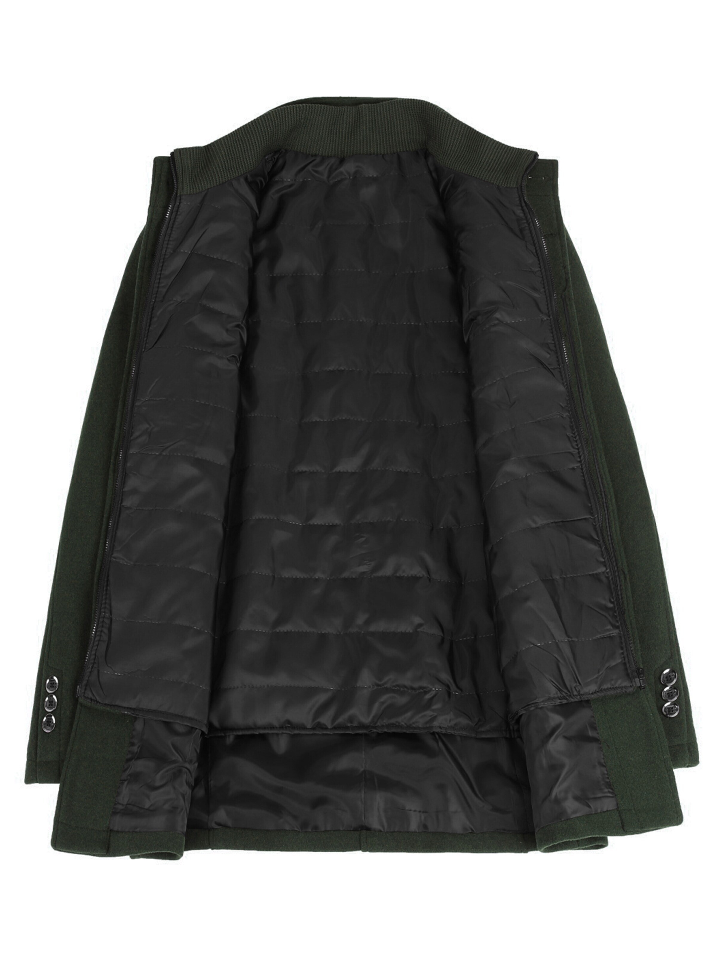 Manteau d’hiver 'Winterkern' ALLTHEMEN en vert