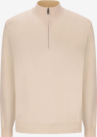 Distretto12 - Jersey 'Perugino' en beige: frente