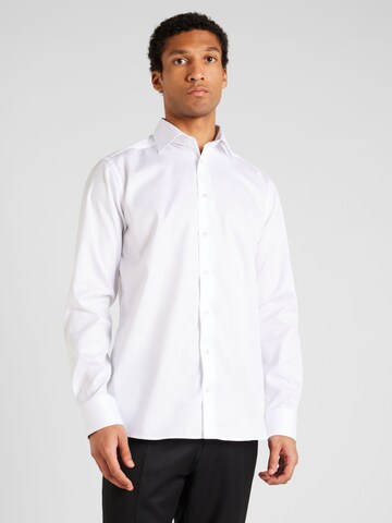 ETON - Slim Fit Camisa em branco: frente