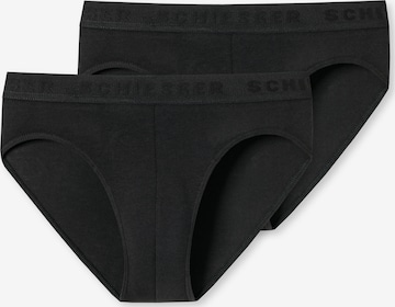 SCHIESSER Underpants in Black: front