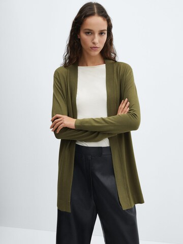 MANGO Cardigan 'ALMA' i grøn: forside