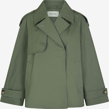 modström Between-Seasons Coat 'Clara' in Green: front