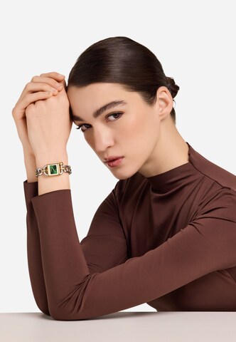 Orologio analogico 'MIANUVOLA SQUARE' di FURLA in verde: frontale