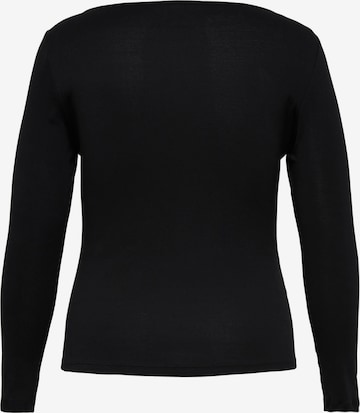ONLY Carmakoma Koszulka 'Kiraz' w kolorze czarny
