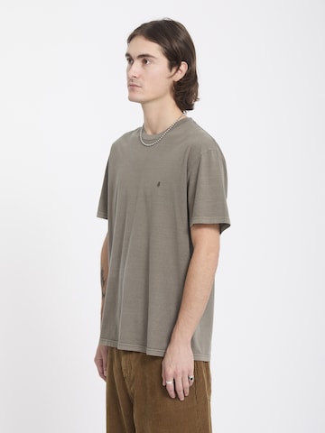 Volcom T-Shirt 'SOLID STONE' in Grau