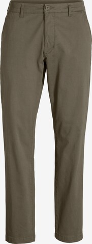 H.I.S Chino Pants in Green: front