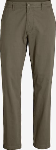 H.I.S Regular Chino Pants in Green: front