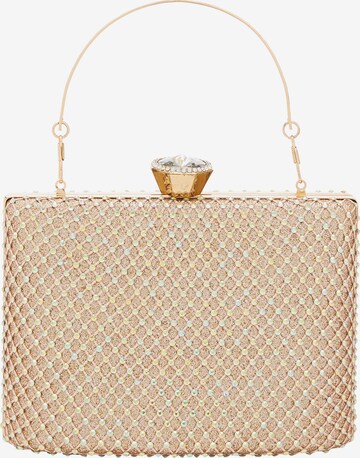 FELIPA Clutch in Gold: front