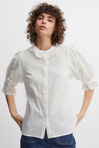 Atelier Rêve Blouse in Wit: voorkant