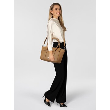 U.S. POLO ASSN. Shoulder bag 'Stanford' in Brown: front