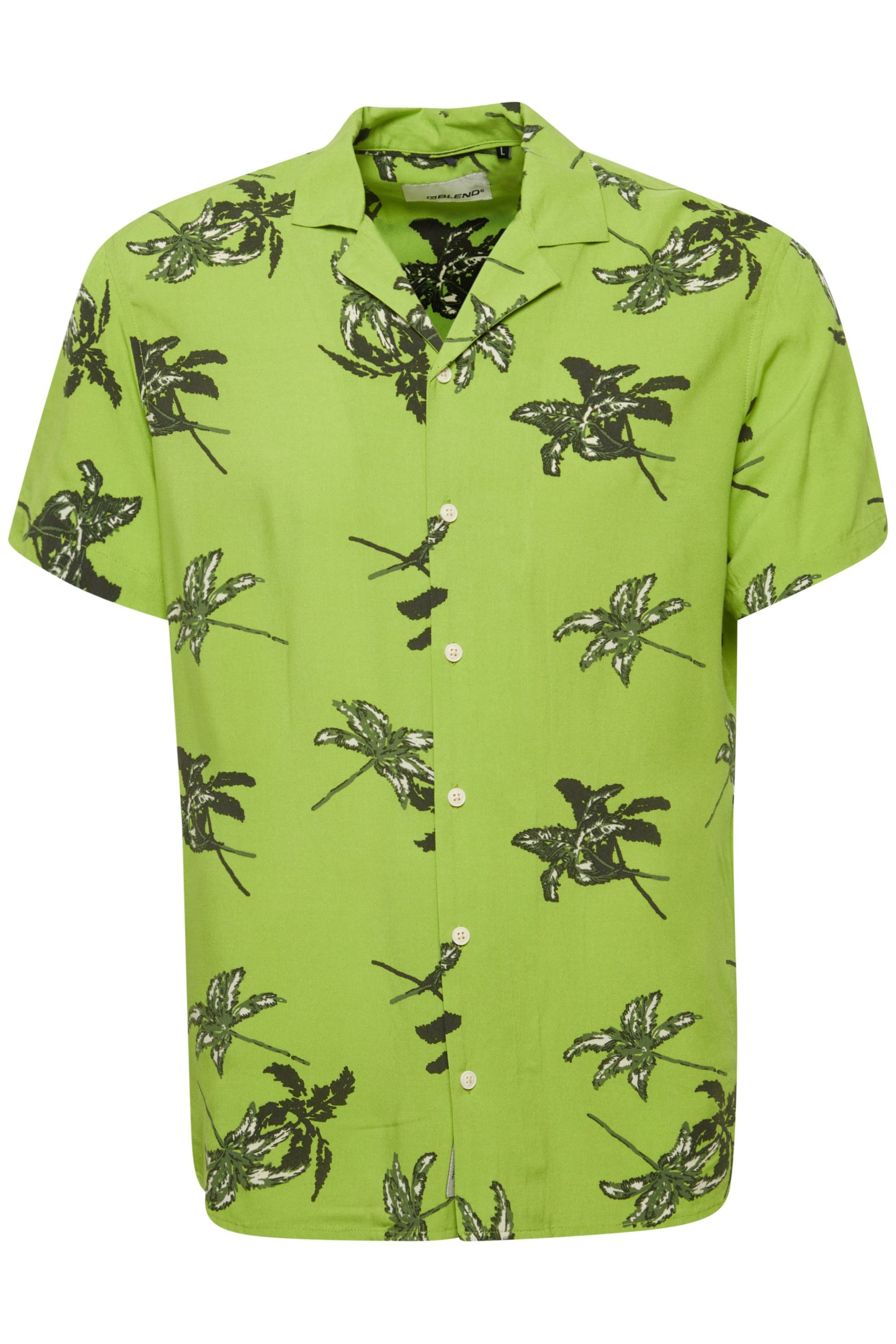 BLEND - Regular Fit Camisa em verde: frente