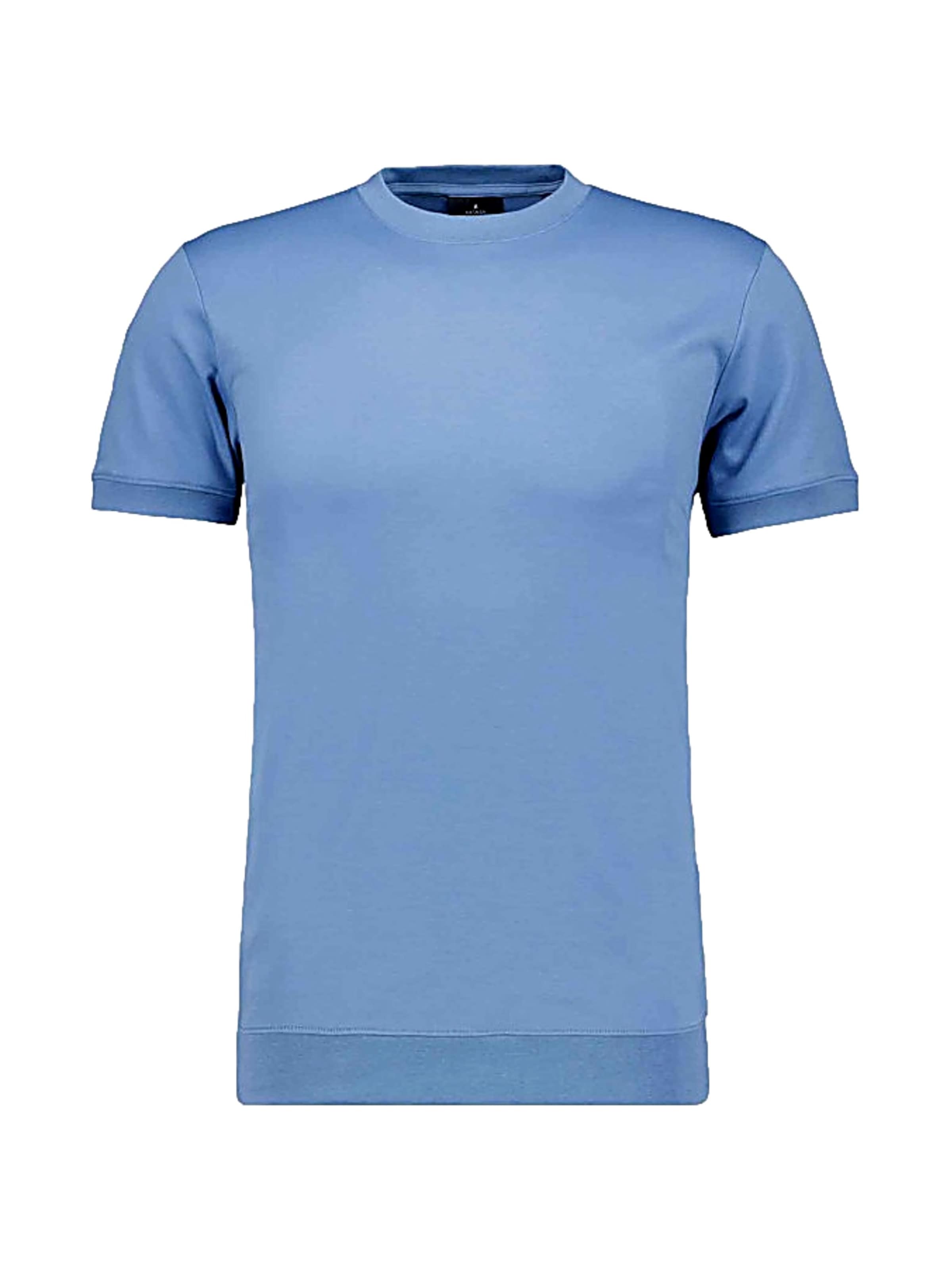 Ragman Shirt in de kleur Blauw, Productweergave