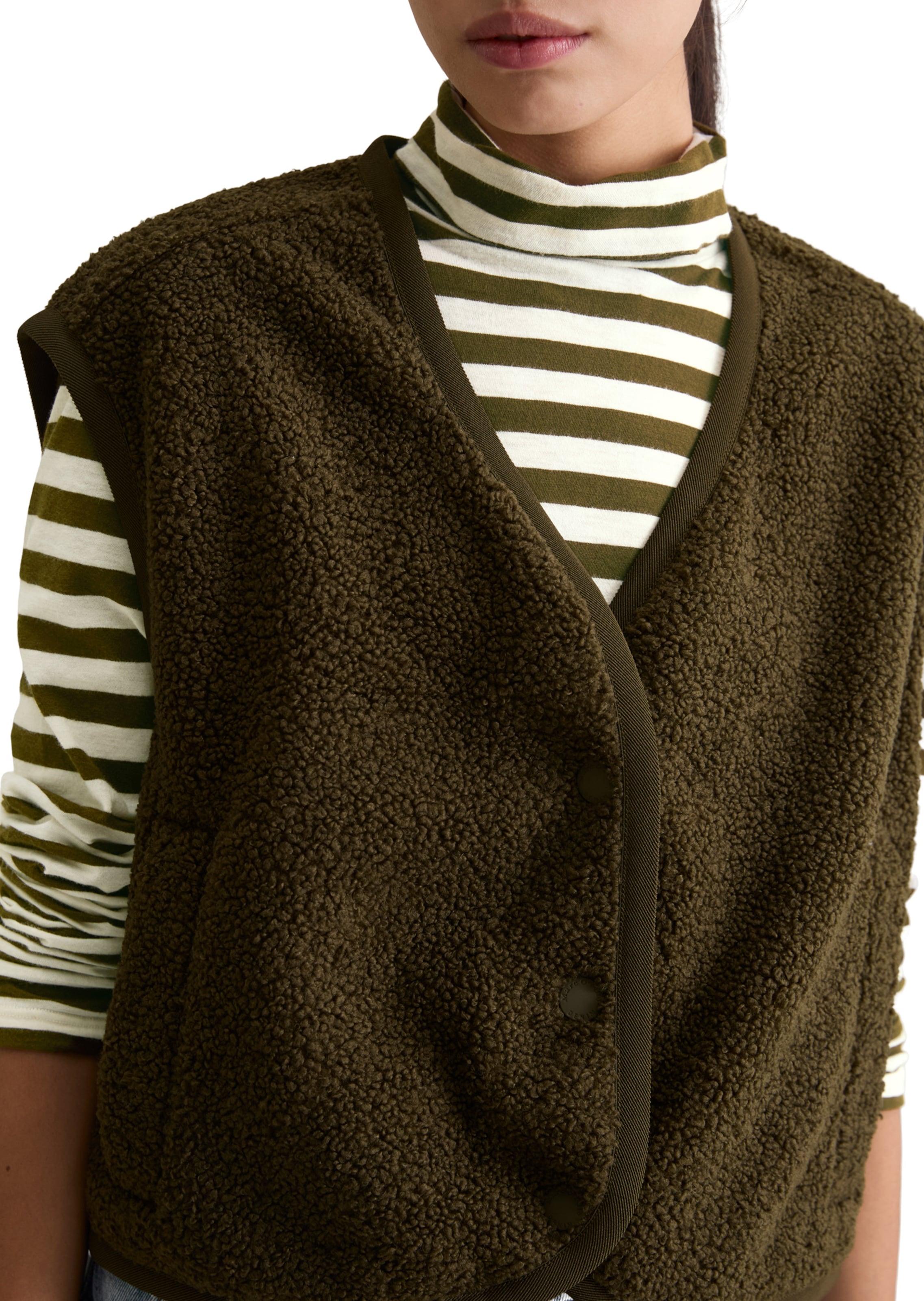 Marc O'Polo DENIM Weste in Grün