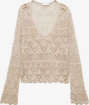 MANGO TEEN Pullover 'arena' in Beige: predná strana