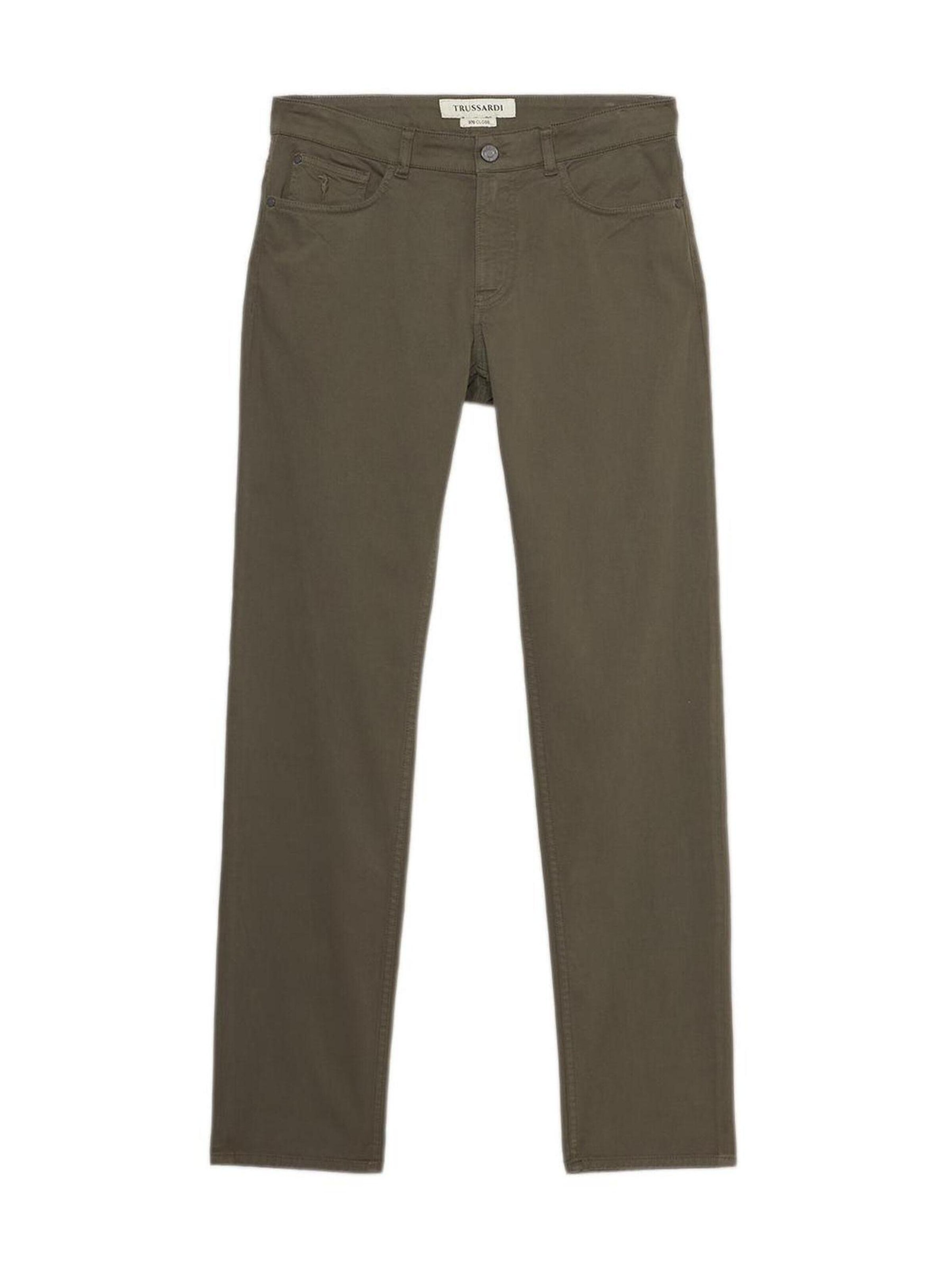 Pantalon Trussardi en vert : devant
