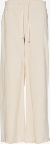 Karl Kani Wide leg Broek in Beige: voorkant