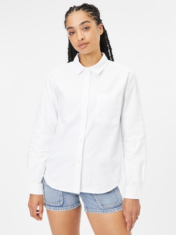 AÉROPOSTALE Blouse in Wit: voorkant