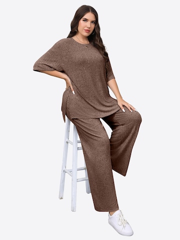 Imily Bela Domácí oblečení – hnědá