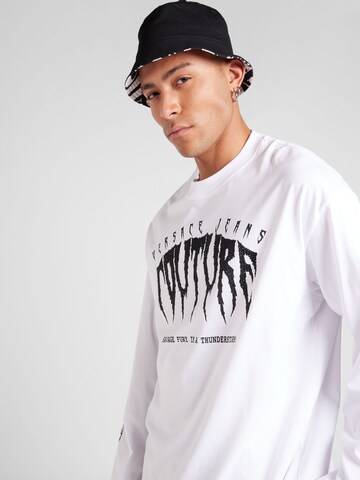 T-Shirt Versace Jeans Couture en blanc
