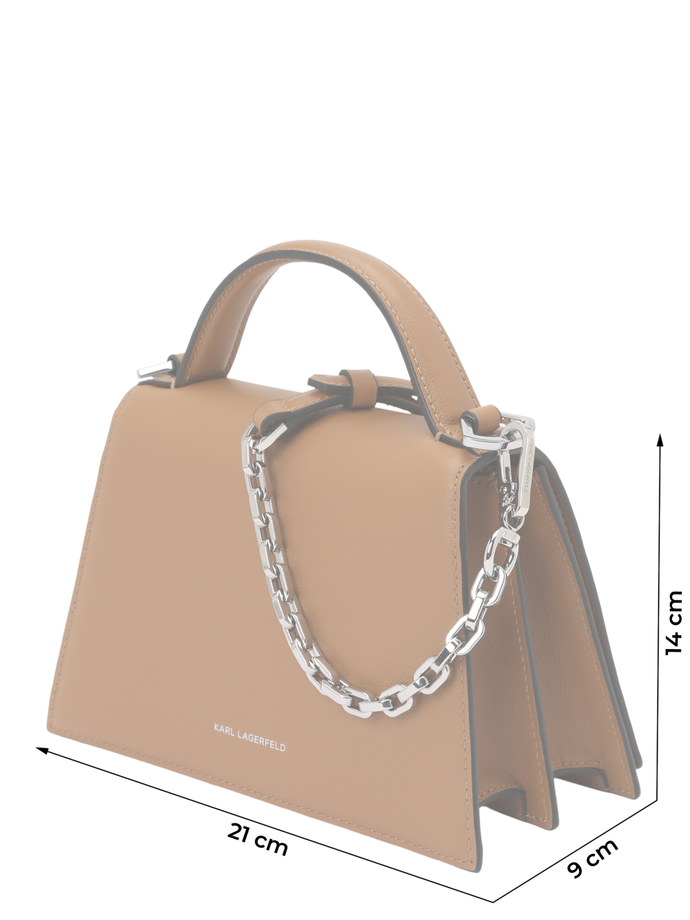 Karl Lagerfeld Handtas in Bruin