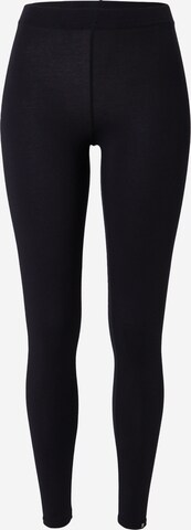 Regular Leggings 'Lovely Legs' de la Blutsgeschwister pe negru: față