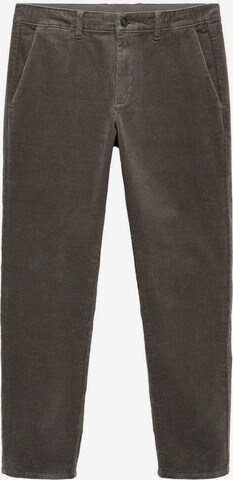 MANGO MAN Regular Pants 'Berdam' in Grey: front