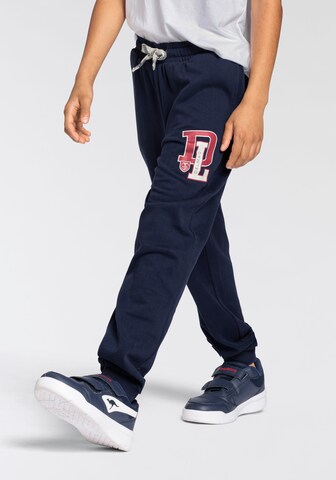 DELMAO Tapered Pants in Blue