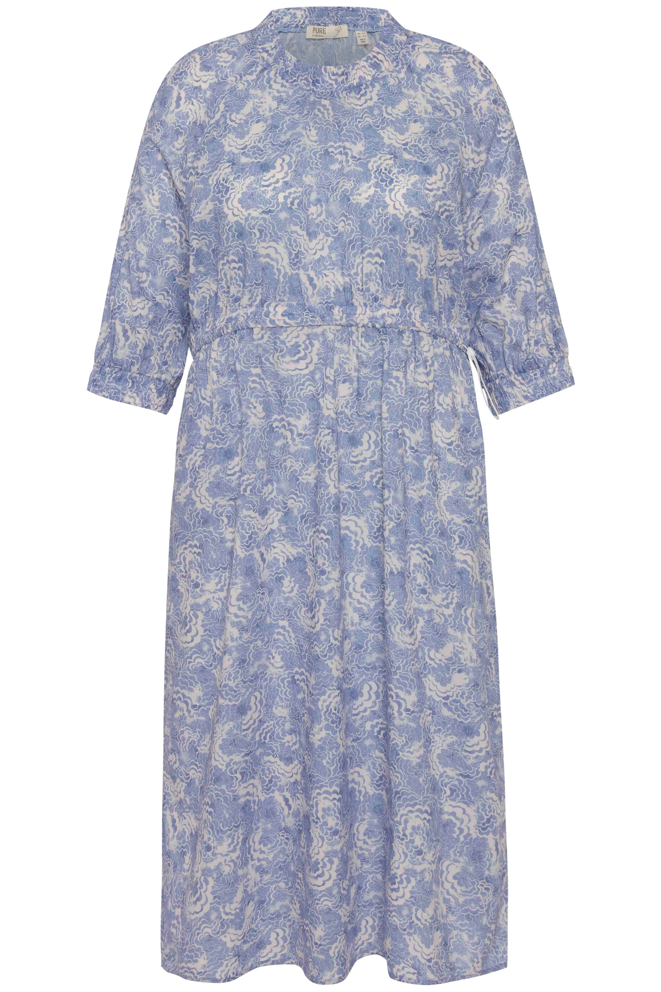 Ulla Popken Kleid in Blau: Vorderseite