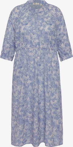 Ulla Popken Dress in Blue: front