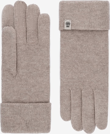 Roeckl Vingerhandschoenen 'ESSENTIALS' in Beige: voorkant