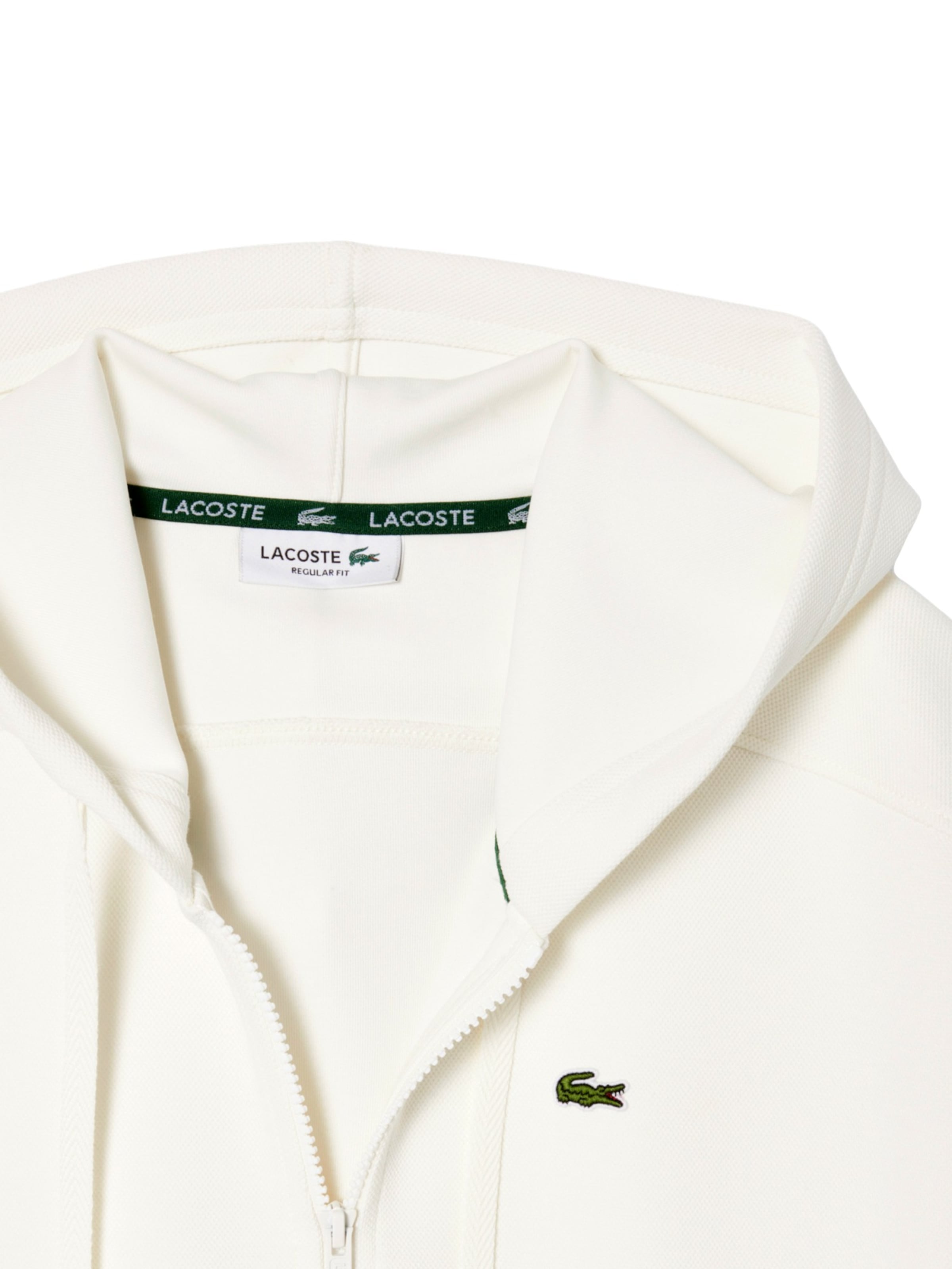 LACOSTE Sweatvest in Wit