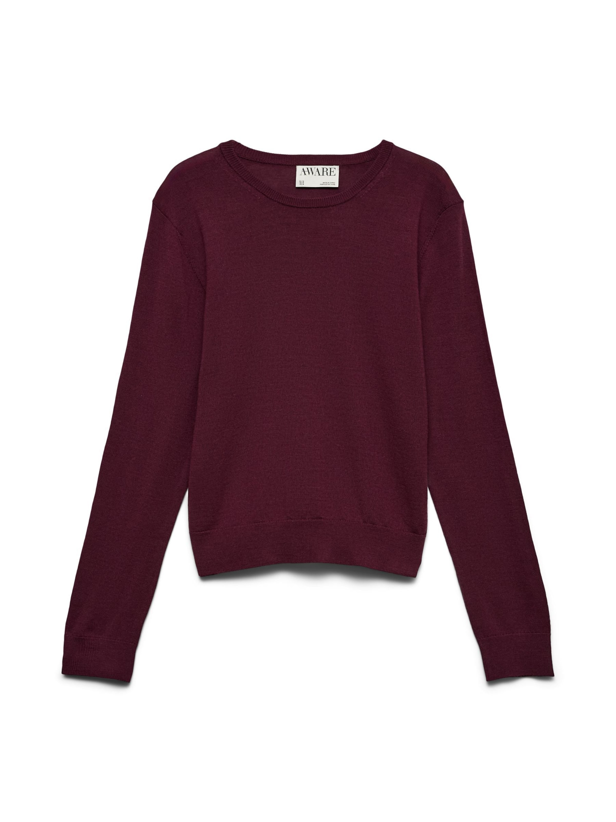 Pull-over 'AWCara' VERO MODA en violet : devant