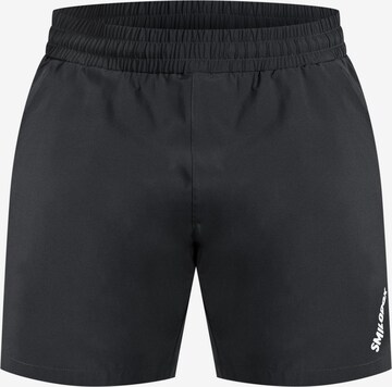 Smilodox Regular Workout Pants 'Emil' in Black: front